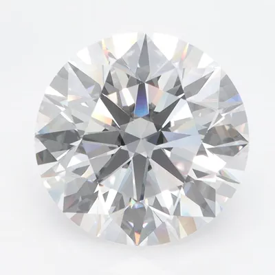 4.36ct D FL Rare Carat Ideal Cut Round Lab Grown Diamond