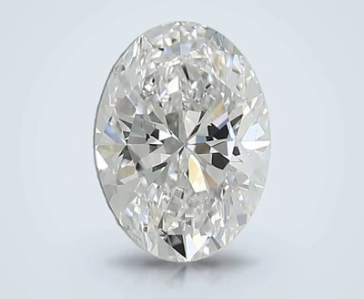 1.01ct D VS2 Rare Carat Ideal Cut Oval Lab Grown Diamond