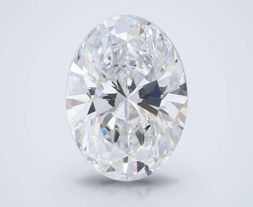1.54ct D VVS2 Rare Carat Ideal Cut Oval Lab Grown Diamond