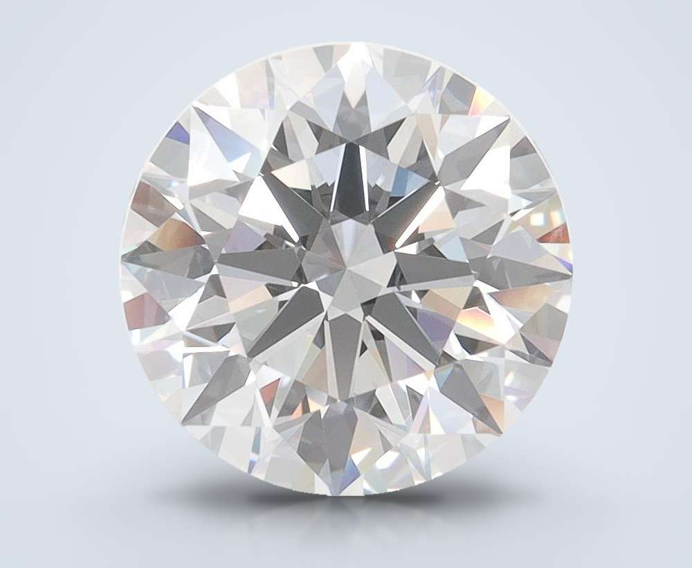 3.46ct D FL Rare Carat Ideal Cut Round Lab Grown Diamond