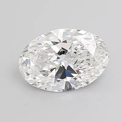 3.02ct E VVS2 Rare Carat Ideal Cut Oval Lab Grown Diamond