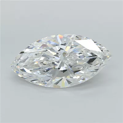 5.08ct E VVS2 Rare Carat Ideal Cut Marquise Lab Grown Diamond