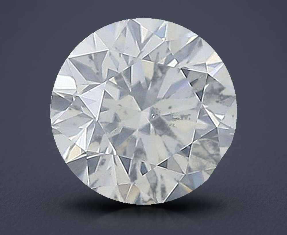 0.51ct G SI2 Rare Carat Ideal Cut Round Diamond
