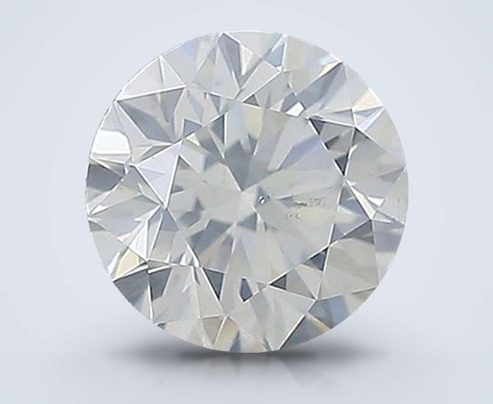 0.51ct G SI2 Rare Carat Ideal Cut Round Diamond