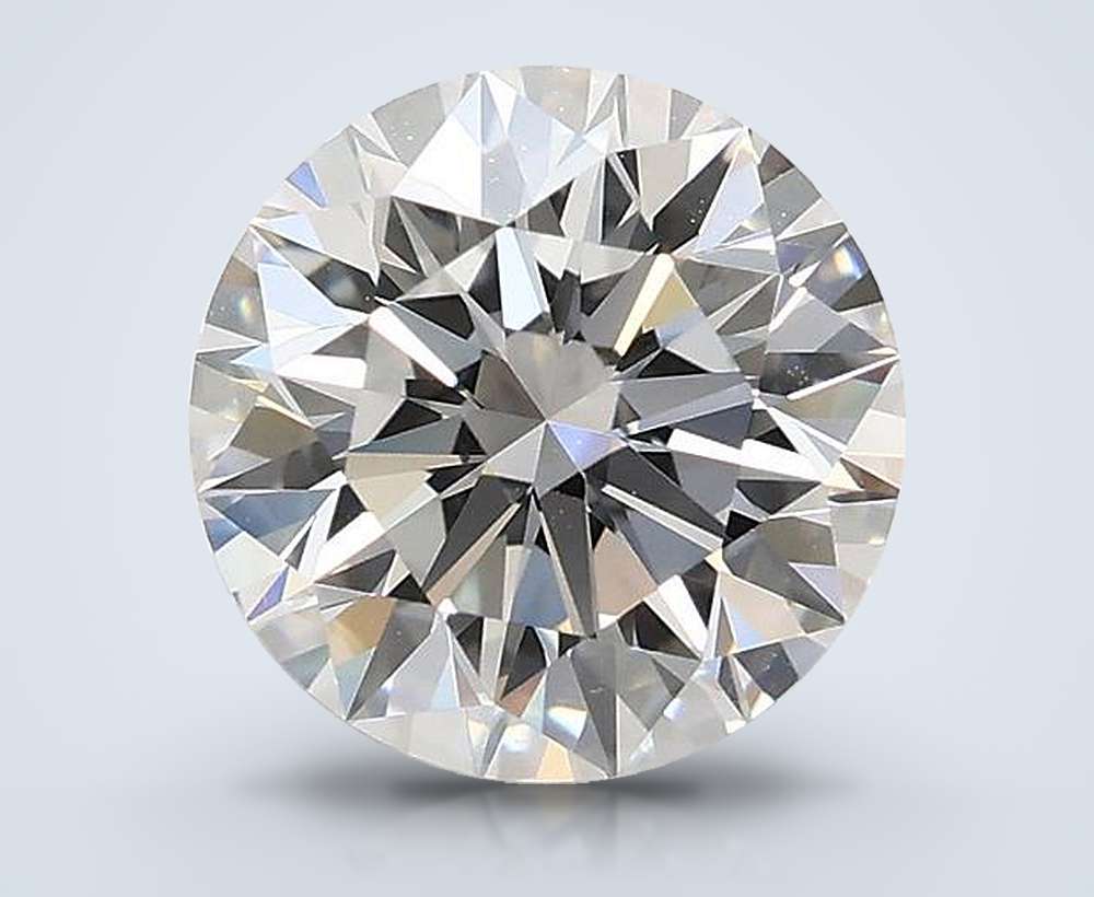 1.26ct D VVS2 Rare Carat Ideal Cut Round Lab Grown Diamond