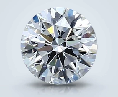 0.55ct F VVS2 Rare Carat Ideal Cut Round Diamond