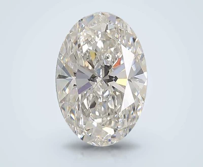 3.01ct D VS1 Rare Carat Ideal Cut Oval Lab Grown Diamond