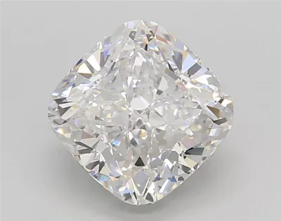 3.05ct E VS1 Rare Carat Ideal Cut Cushion Lab Grown Diamond