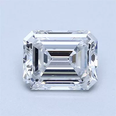 1.17ct D VS2 Very Good Cut Emerald Diamond