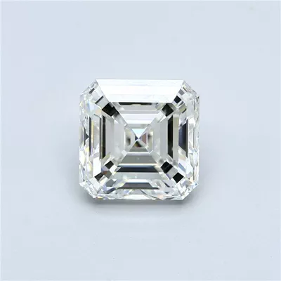 4.02ct J VS2 Rare Carat Ideal Cut Asscher Diamond