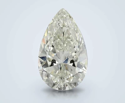5.02ct J SI1 Very Good Cut Pear Diamond