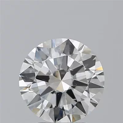 3.01ct I SI2 Rare Carat Ideal Cut Round Diamond