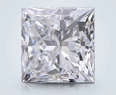 0.58ct D VVS1 Rare Carat Ideal Cut Princess Lab Grown Diamond
