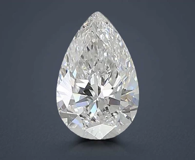 0.95ct D VS1 Rare Carat Ideal Cut Pear Lab Grown Diamond