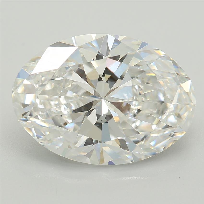 3.57ct D VS1 Rare Carat Ideal Cut Oval Lab Grown Diamond