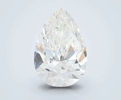3.54ct F VS1 Rare Carat Ideal Cut Pear Lab Grown Diamond