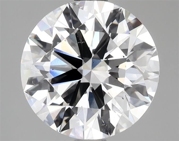 2.54ct D SI1 Rare Carat Ideal Cut Round Lab Grown Diamond