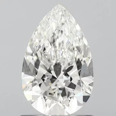 1.10ct H VS1 Rare Carat Ideal Cut Pear Lab Grown Diamond