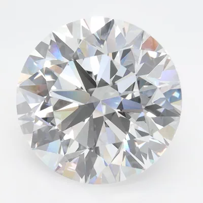 4.06ct D VVS1 Rare Carat Ideal Cut Round Lab Grown Diamond