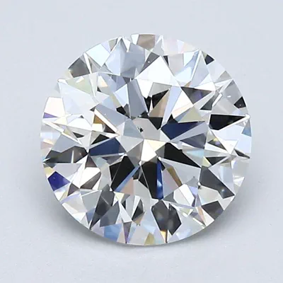 1.54ct F SI1 Rare Carat Ideal Cut Round Diamond