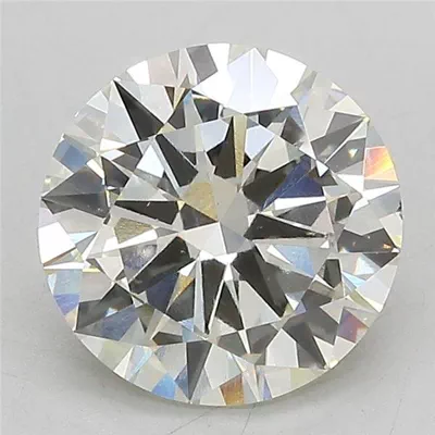 3.00ct J VS1 Excellent Cut Round Lab Grown Diamond