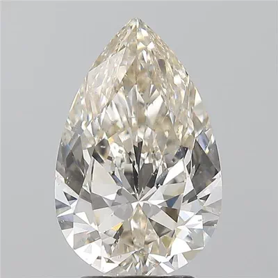 3.01ct K SI1 Excellent Cut Pear Diamond