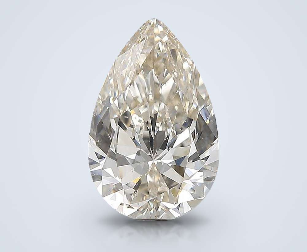 3.01ct K SI1 Excellent Cut Pear Diamond