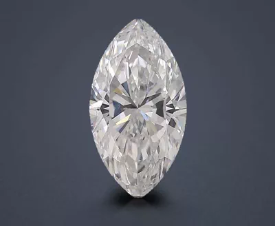 3.01ct F SI2 Rare Carat Ideal Cut Marquise Diamond