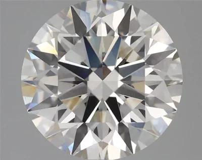 3.34ct I VVS2 Rare Carat Ideal Cut Round Lab Grown Diamond
