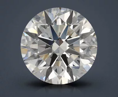 3.34ct I VVS2 Rare Carat Ideal Cut Round Lab Grown Diamond