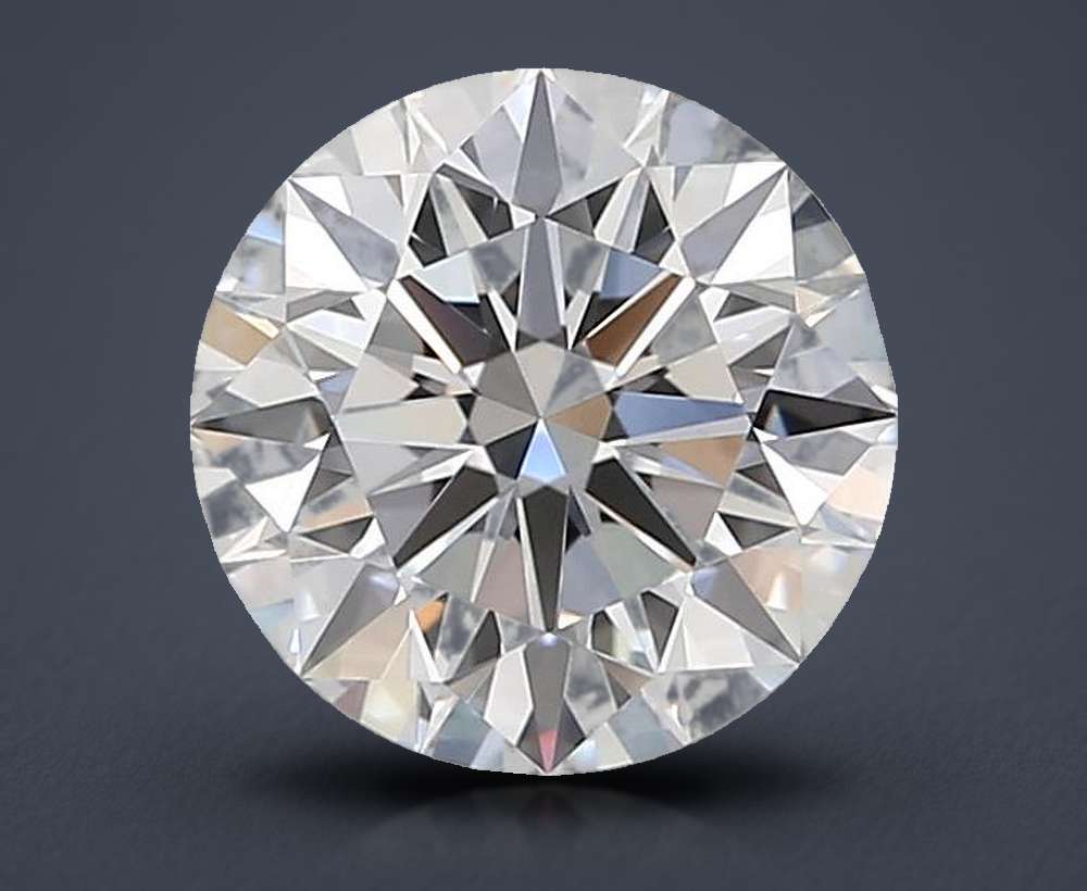 2.08ct D FL Rare Carat Ideal Cut Round Lab Grown Diamond