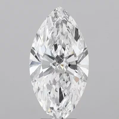 4.01ct D SI1 Rare Carat Ideal Cut Marquise Diamond