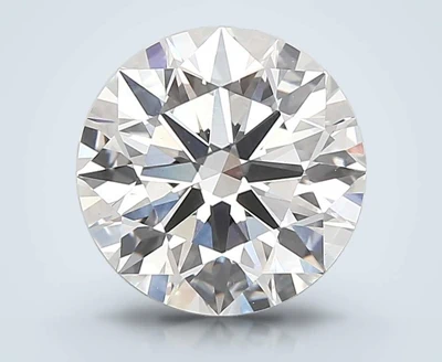 4.05ct E VS1 Rare Carat Ideal Cut Round Lab Grown Diamond