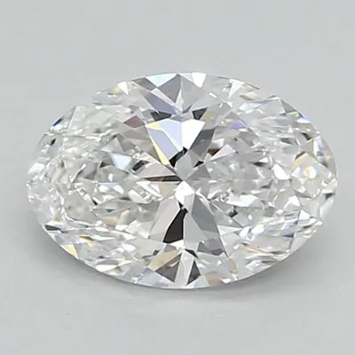 1.00ct D VVS2 Rare Carat Ideal Cut Oval Lab Grown Diamond