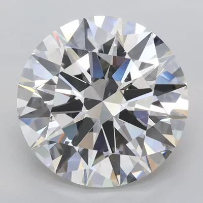 5.02ct F VVS2 Excellent Cut Round Lab Grown Diamond