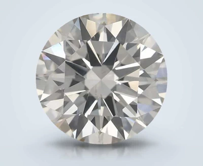 3.04ct I VVS2 Rare Carat Ideal Cut Round Lab Grown Diamond