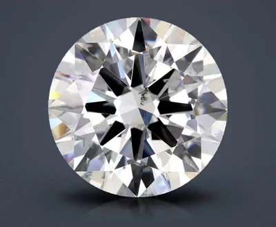 3.01ct I SI2 Rare Carat Ideal Cut Round Diamond
