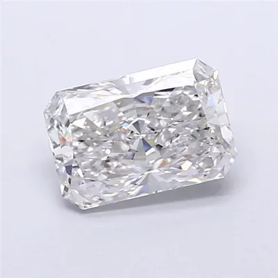 3.06ct F VVS2 Rare Carat Ideal Cut Radiant Lab Grown Diamond