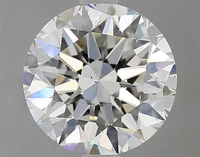 2.50ct I VS2 Rare Carat Ideal Cut Round Diamond