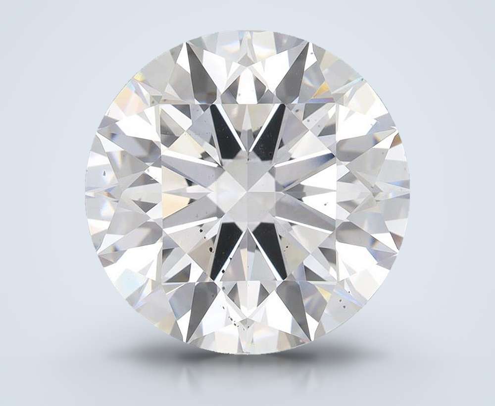 10.37ct F SI1 Rare Carat Ideal Cut Round Lab Grown Diamond