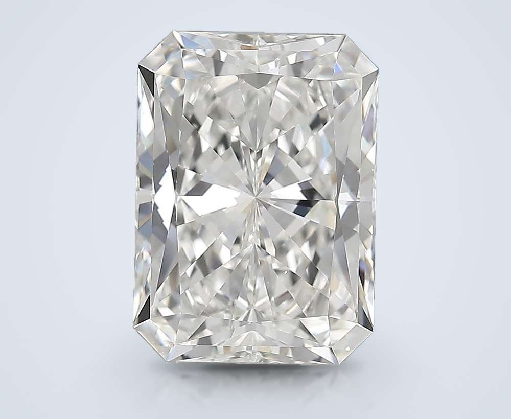 4.02ct H VS2 Rare Carat Ideal Cut Radiant Diamond