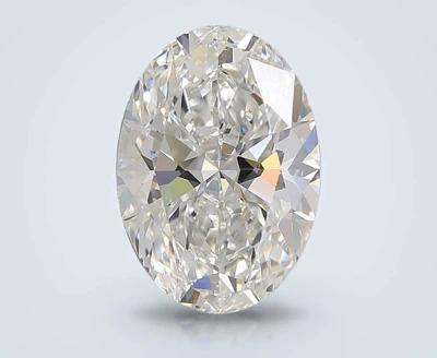 5.04ct E VVS2 Rare Carat Ideal Cut Oval Lab Grown Diamond