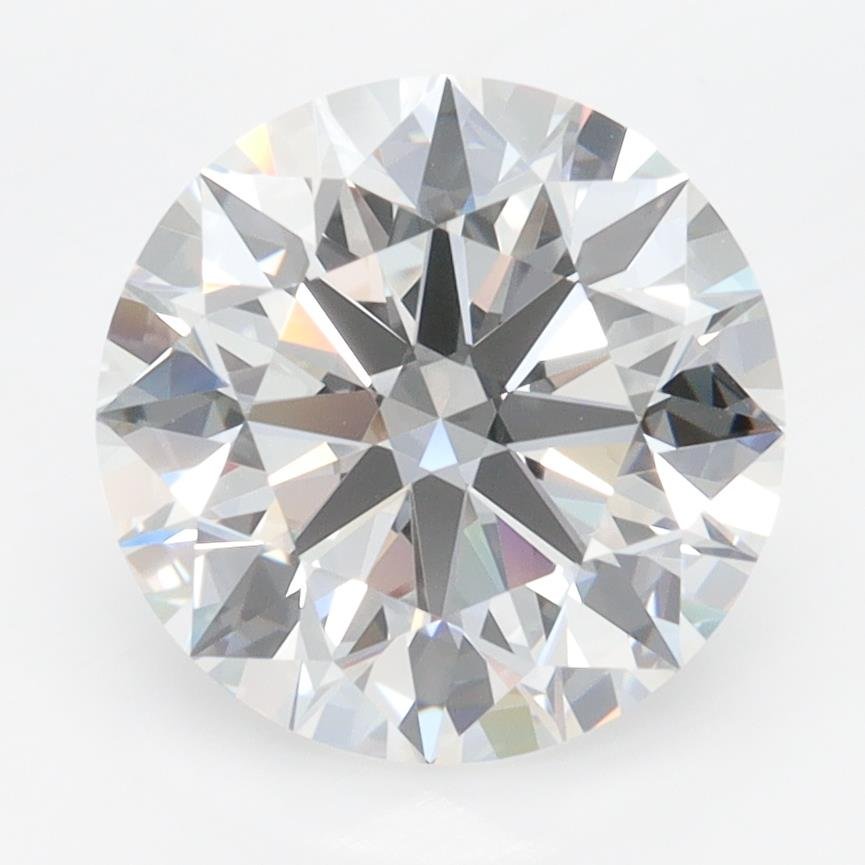 3.30ct D IF Rare Carat Ideal Cut Round Lab Grown Diamond