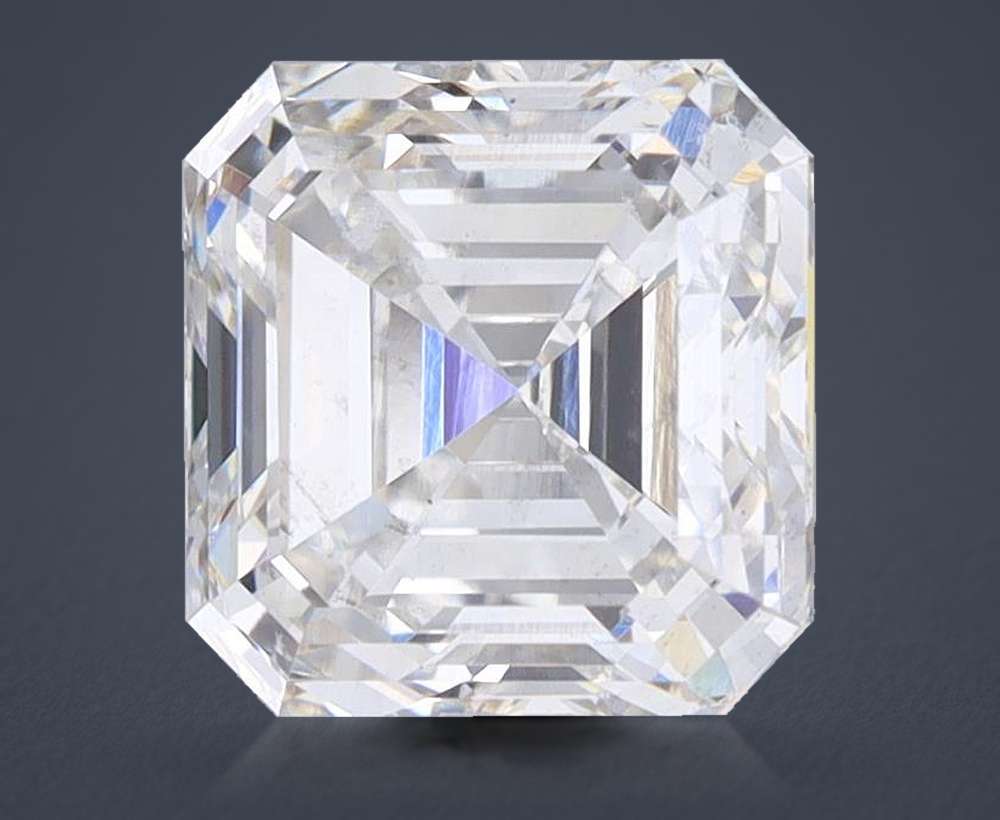 1.85ct H VS2 Excellent Cut Asscher Lab Grown Diamond
