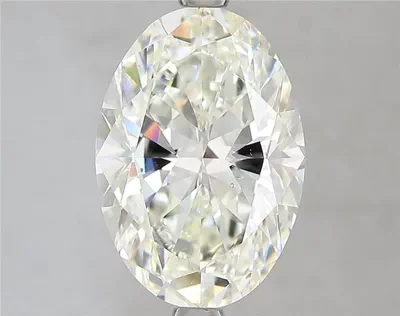 4.02ct K SI1 Very Good Cut Oval Diamond