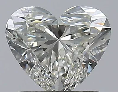 1.01ct K SI2 Rare Carat Ideal Cut Heart Diamond