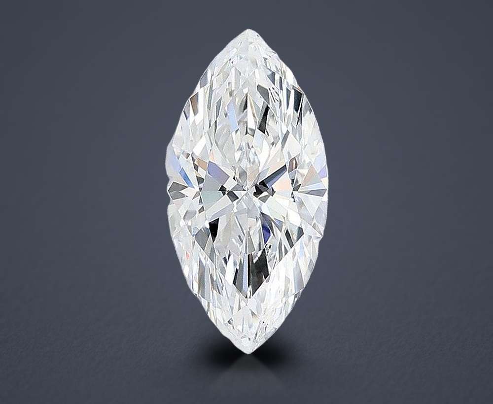 1.58ct E VVS2 Rare Carat Ideal Cut Marquise Lab Grown Diamond