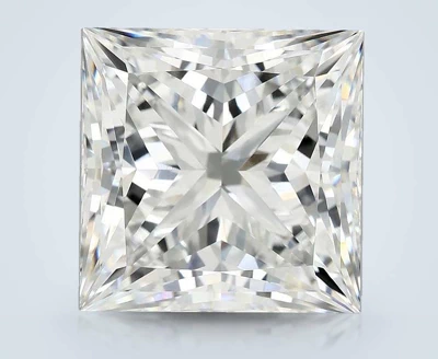10.35ct F VVS2 Rare Carat Ideal Cut Princess Lab Grown Diamond