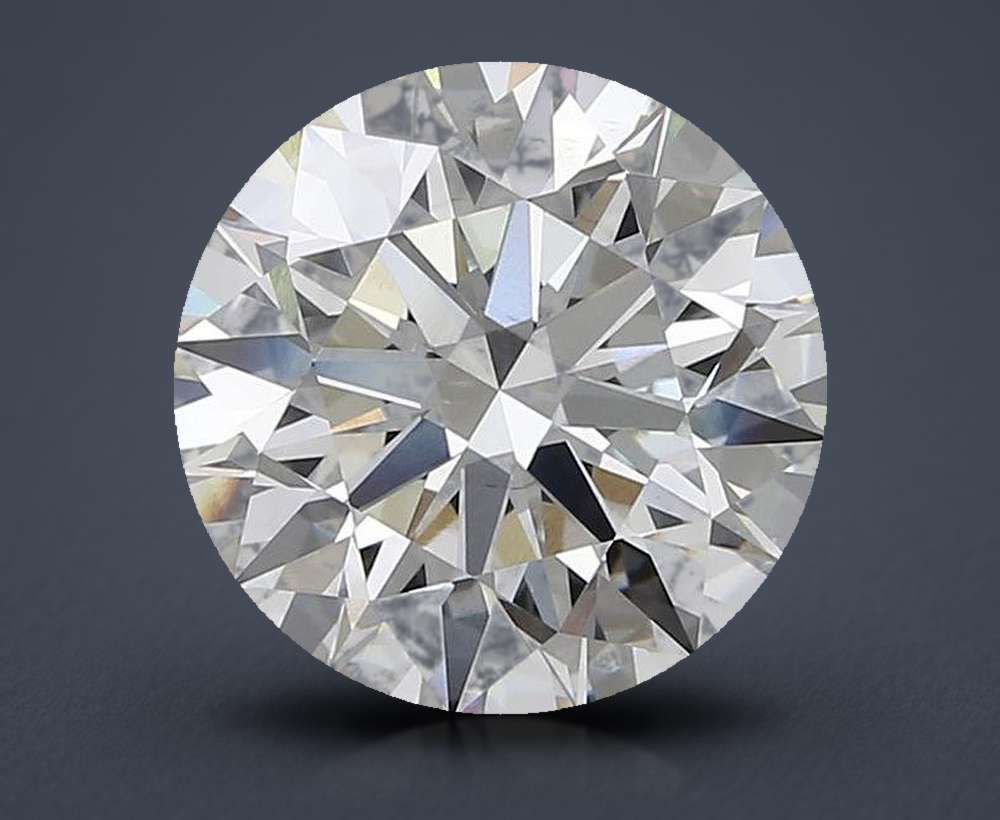 5.21ct H VS1 Very Good Cut Round Lab Grown Diamond