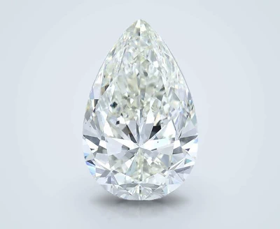 5.01ct J VS1 Rare Carat Ideal Cut Pear Diamond